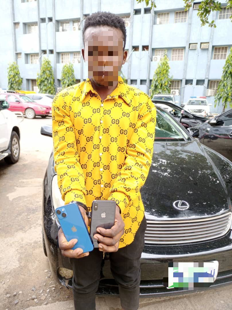 Lagos ( RRS) has arrested a 21-year-old for alleged car theft to his relocation abroad